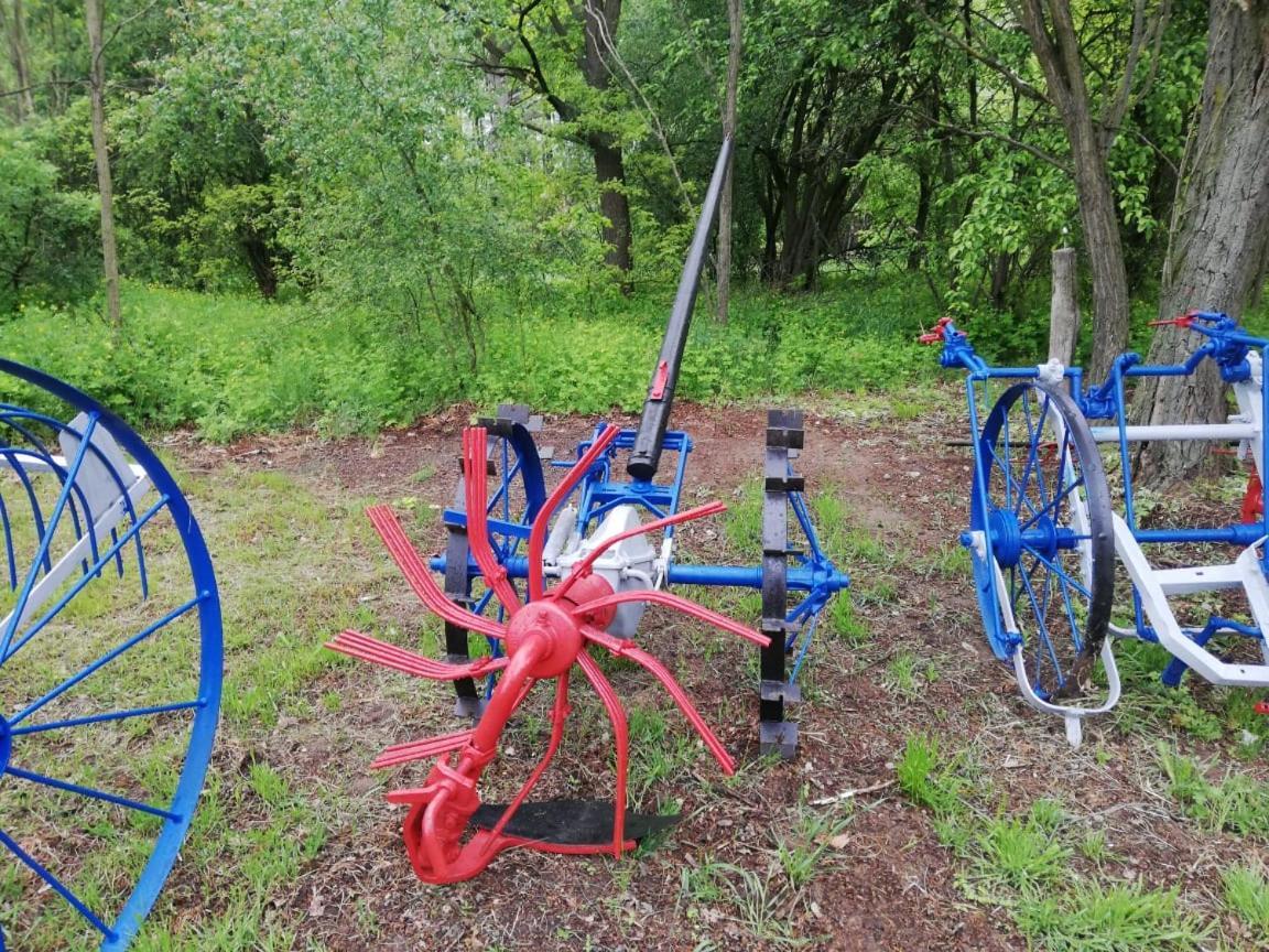 Maciejowka Gospodarstwo Agroturystyczne Poddebice Exteriör bild