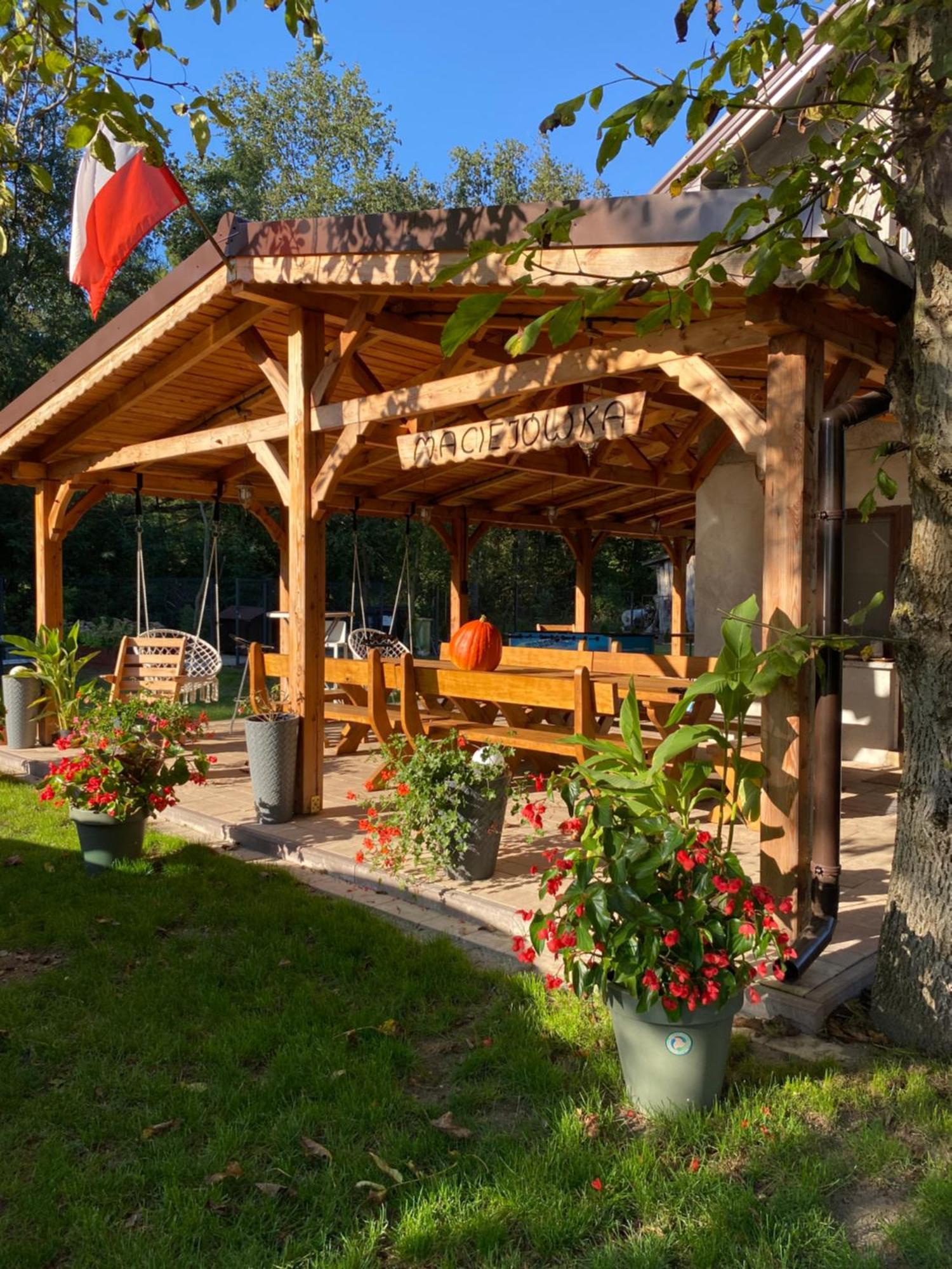 Maciejowka Gospodarstwo Agroturystyczne Poddebice Exteriör bild