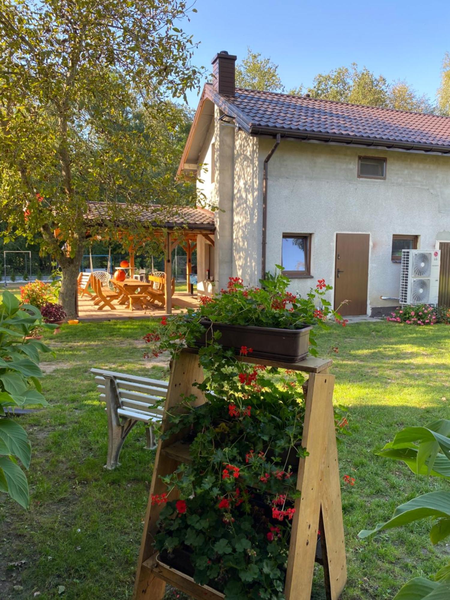 Maciejowka Gospodarstwo Agroturystyczne Poddebice Exteriör bild